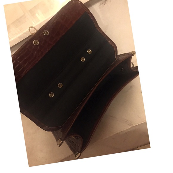 1950s true unique vintage boxy gator pinup bag♥️ - Picture 4 of 8